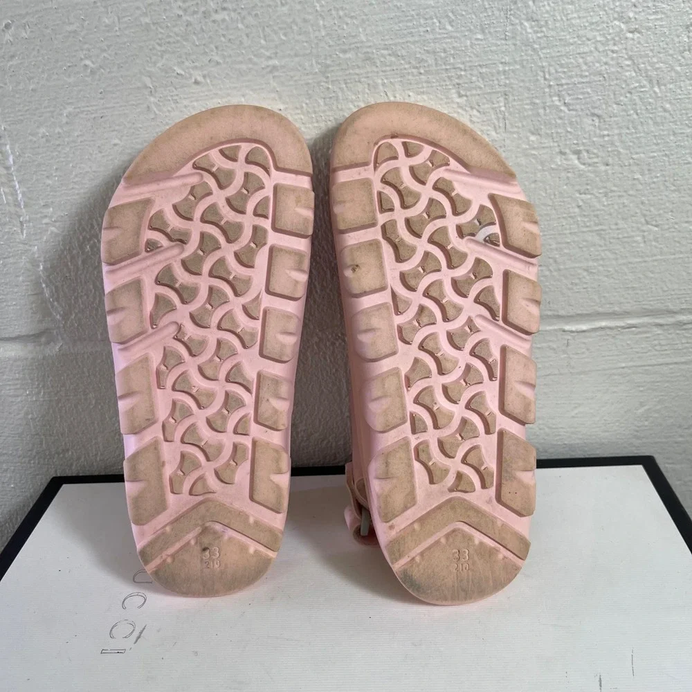 Birkenstock Mogami Birko-Flor Sandals Icy Gentle Rose Kids Girls 33 EU/2 US